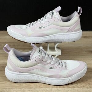Vans UltraRange EXO Shoes Womens Size 9.5 Pink WhiteRunning Athletic Sneakers